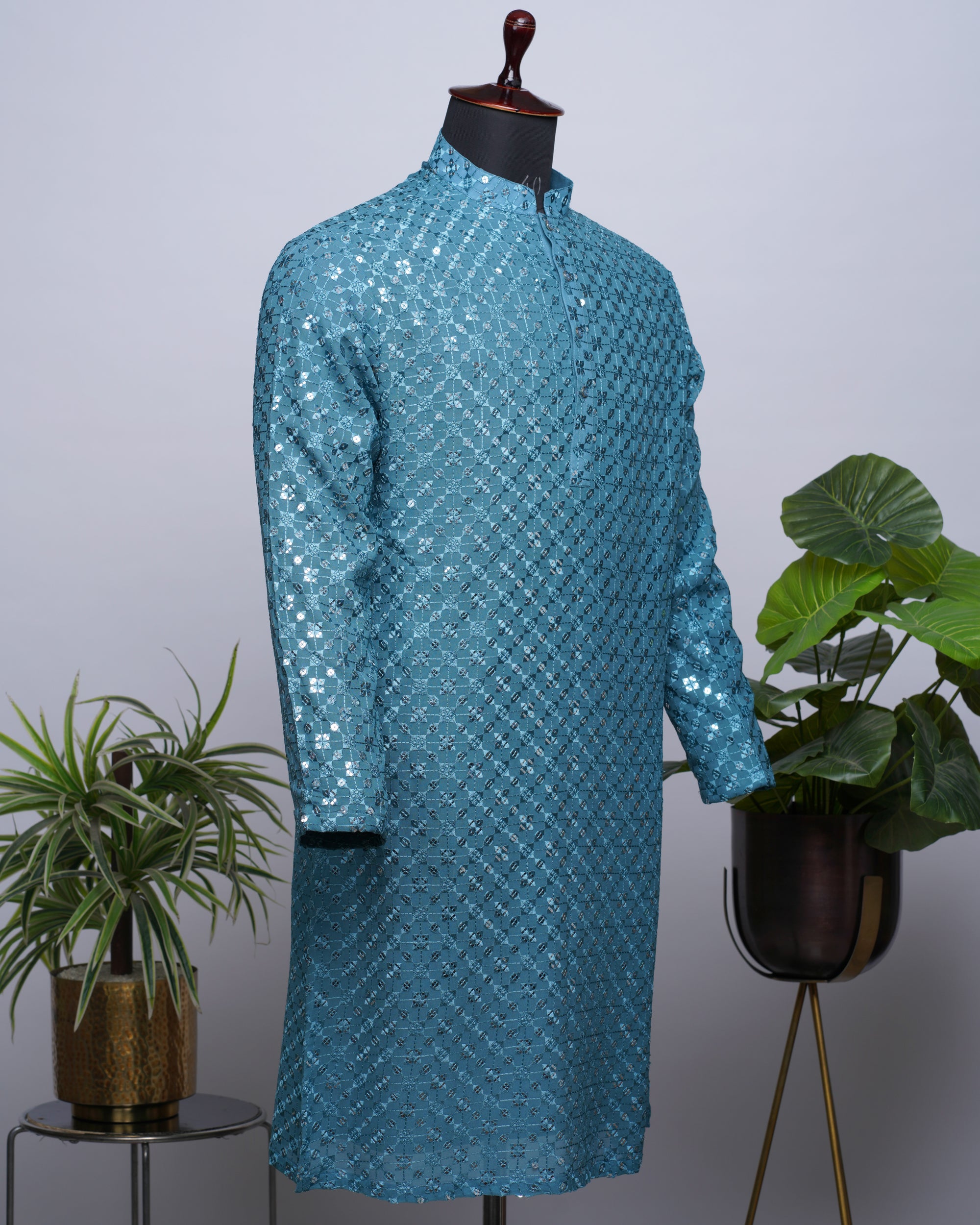 Blue Kurta Set