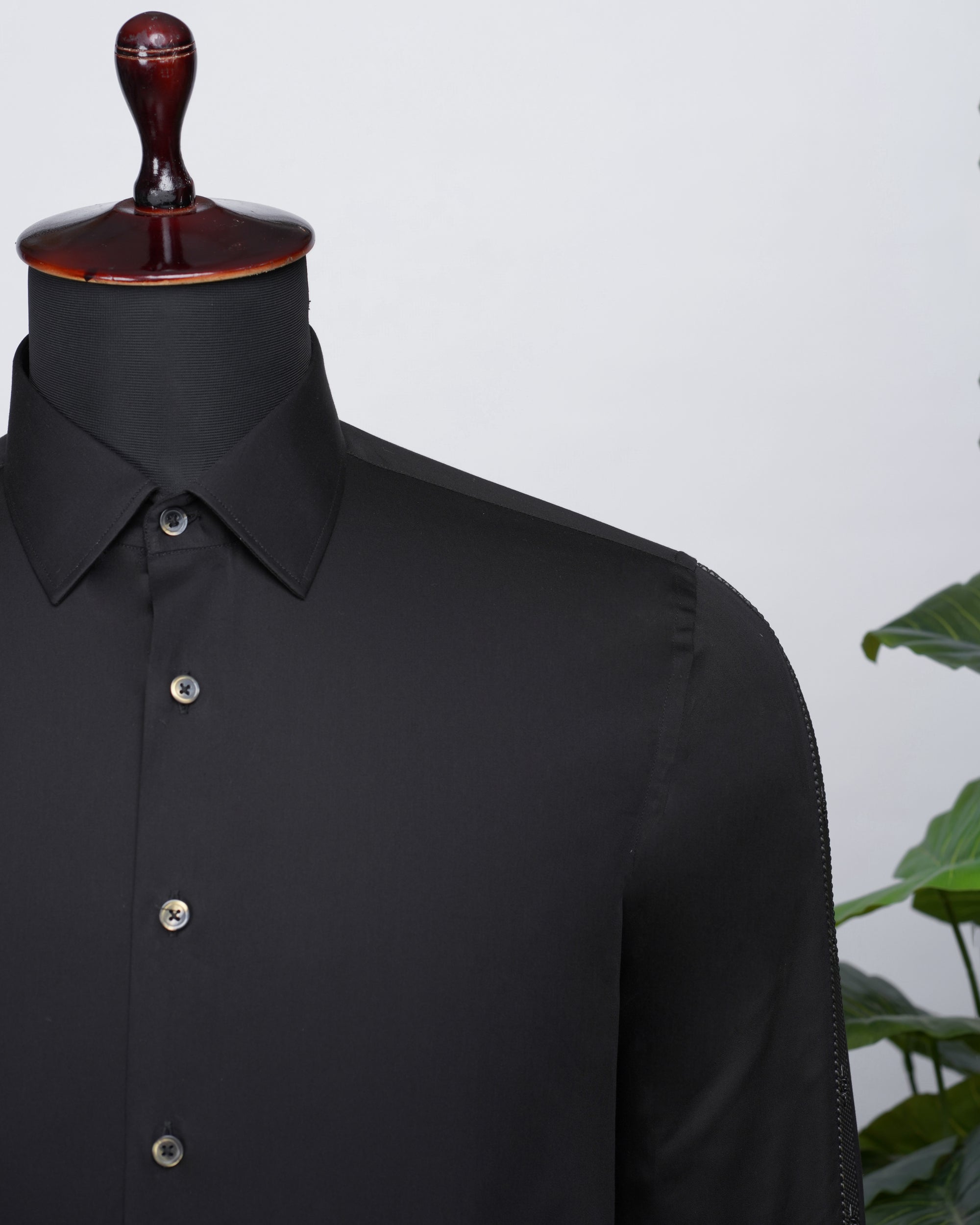 Concept Black Shirt with golden details